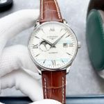 High Quality Replica Longines White Face Stainless Steel Men's Watch 40mm